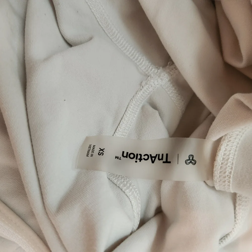 Aritzia White Zip-Up Sweatshirt - Picture 5 of 10